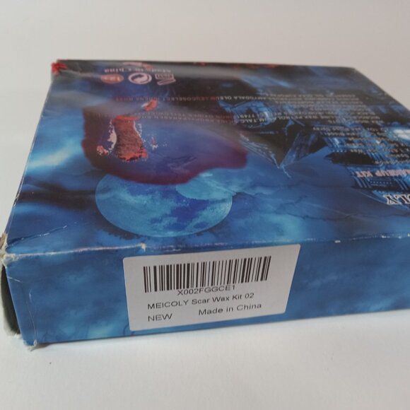 Meicoly SFX Makeup Kit X002FGGCE1 New Scar Wax Coagulate Fake Blood Spray New - Picture 7 of 12